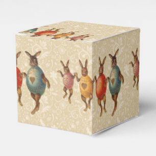Easter Bunny Dancing Eggs Favor Box