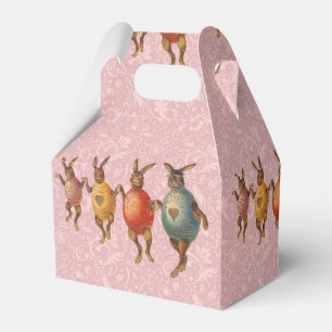 Easter Bunny Dancing Eggs Favor Box