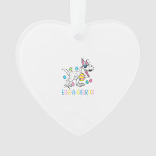 Easter Bunny Dinosaur Egg A Saurus TRex Kids Boys  Ornament