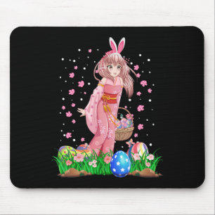 Easter Bunny Ears Kawaii Japanese Anime Manga Teen Mouse Pad