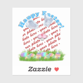 Easter Bunny (Ears & Nose Adjustable) Photo Frame