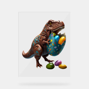 Easter Bunny Easter Dinosaur Egg Easter friend Acrylic Sign