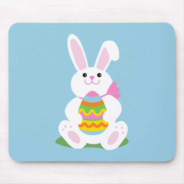 Easter Bunny ~ Easter Egg Mouse Pad (Front)