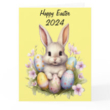 Easter Bunny & Easter Eggs Artwork