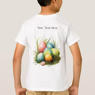 Easter Bunny & Easter Eggs Artwork T-Shirt