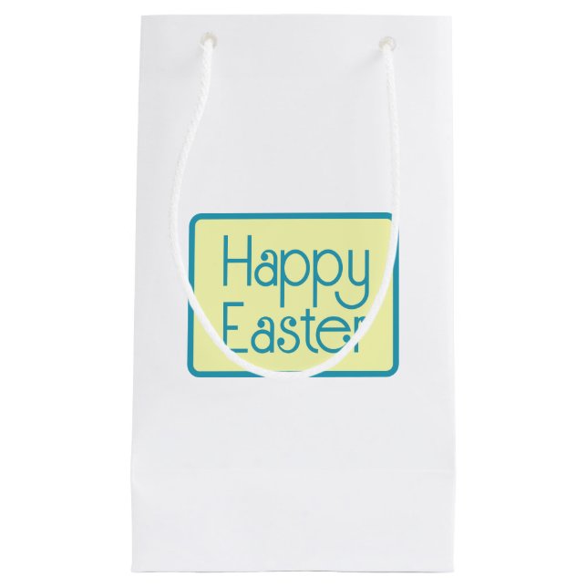 Easter Bunny Easter Eggs Gift Bag (Front)
