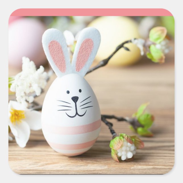 **EASTER BUNNY EGG EASTER** STICKER (Devant)