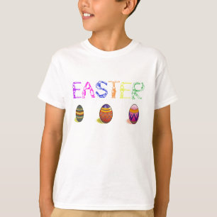 Easter Bunny & Egg T-Shirt for Kids