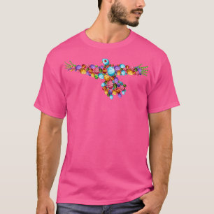 Easter Bunny Eggs Bird East T-Shirt