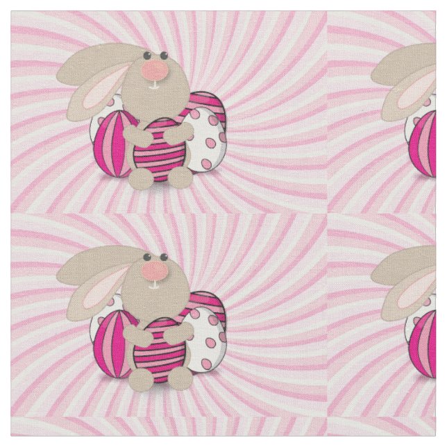 Easter bunny fabric 🐰 (Close Up)