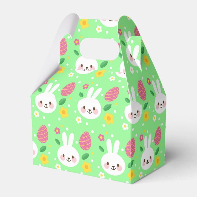 Easter Bunny Favor Box (Front Side)