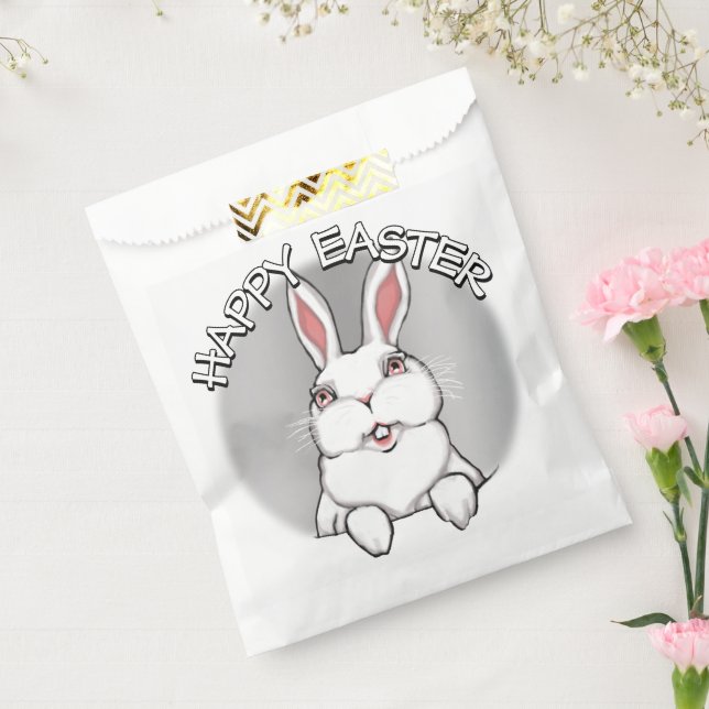 Easter Bunny Favour Bags Personalized Easter Bags (Sealed)