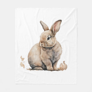 Easter Bunny Fleece Blanket