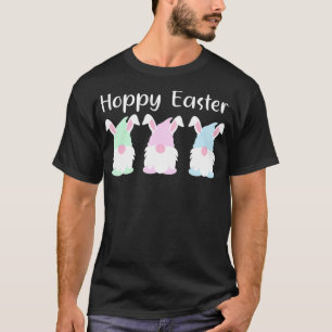 Easter Bunny Gnome Happy Easter Pun Spring Decor T-Shirt
