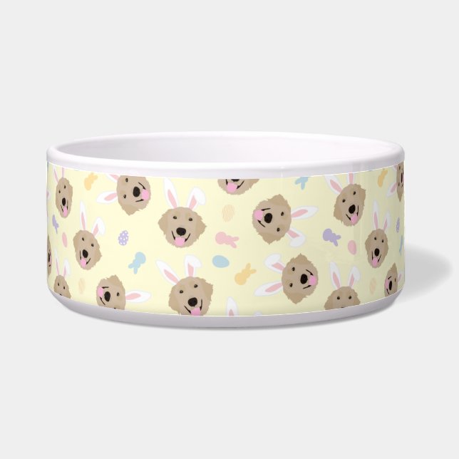 Easter Bunny Golden Retriever Pattern (Front)