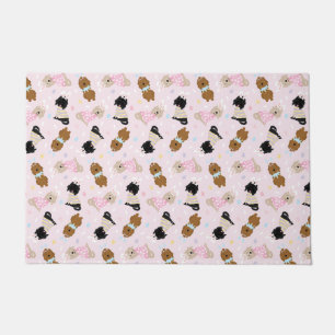 Easter Bunny Goldendoodle Dogs Doormat