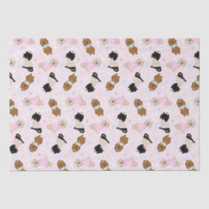 Easter Bunny Goldendoodle Dogs Tissue Paper