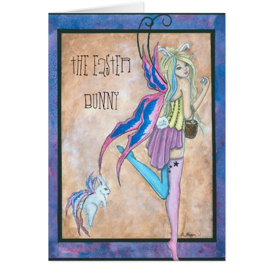 Easter Bunny Greeting Card
