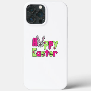 Easter Bunny Happy Easter Eggs iPhone 13 Pro Max Case