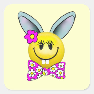 Easter Bunny Her Stickers