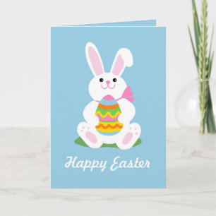 Easter Bunny Holiday Card