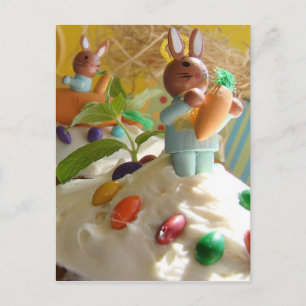 Easter Bunny Holiday Postcard