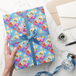 Easter Bunny Holiday wrapping paper