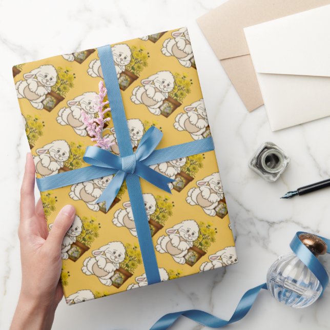 Easter Bunny Holiday wrapping paper (Gifting)