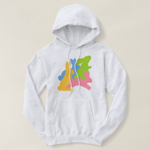 Easter Bunny Hoodie - Women's Spring Rabbit Sweats