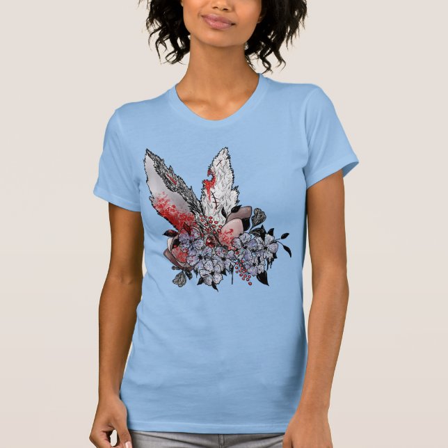 Easter Bunny Horror T-Shirt (Front)