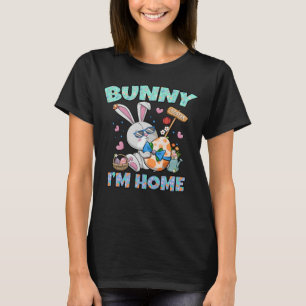 Easter Bunny I m Home Husband Wife Matching T-Shirt