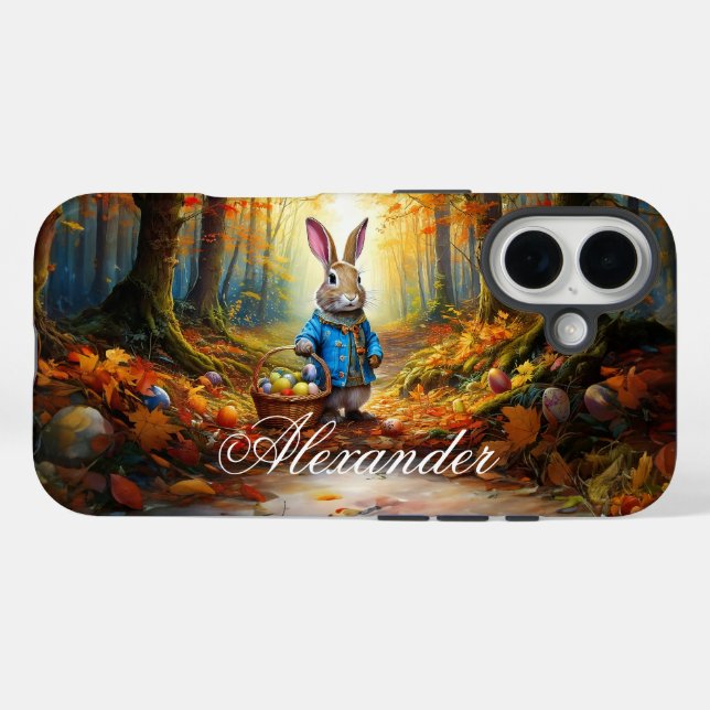 Easter Bunny in the forest Case-Mate iPhone Case (Back (Horizontal))