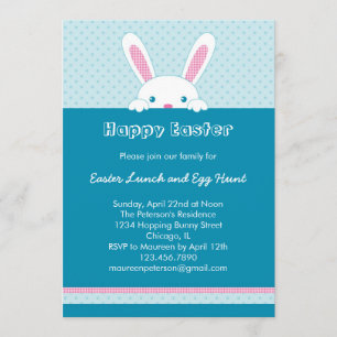 Easter Bunny Invitation