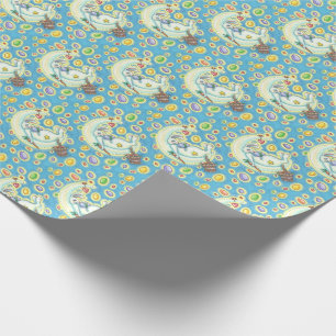 EASTER BUNNY JELLY BEAN DREAMS WRAPPING PAPER