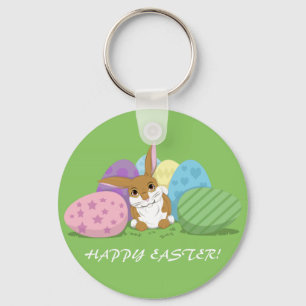 Easter Bunny Keychain
