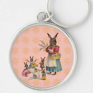 Easter Bunny Keychain