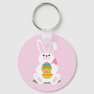 Easter Bunny Keychain
