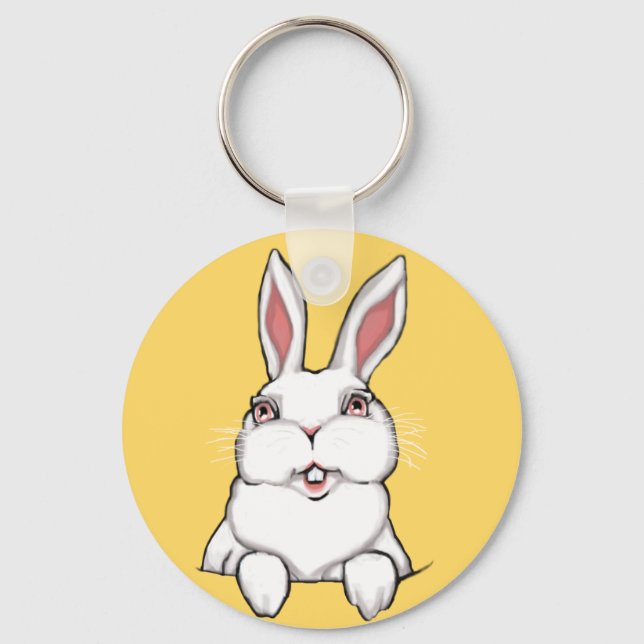 Easter Bunny Keychain Festive Easter Keepsakes (Front)