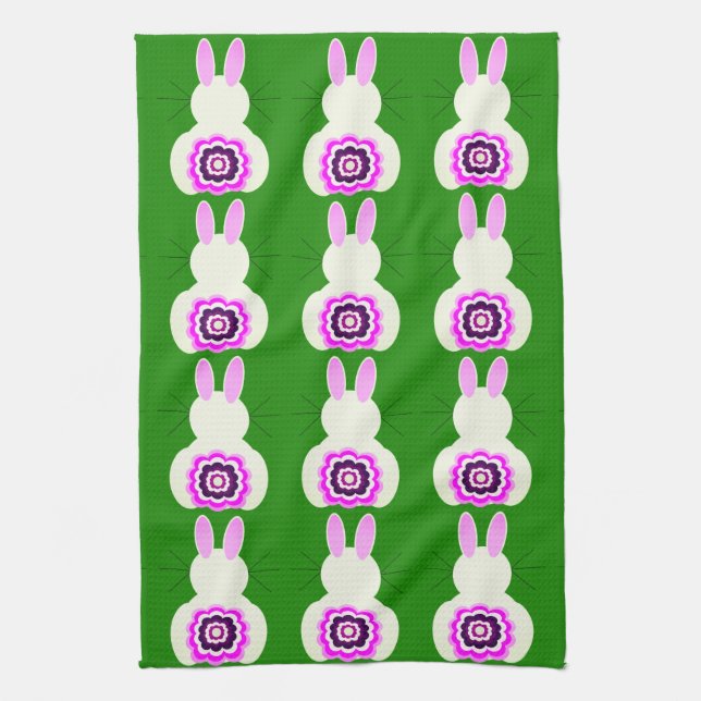 Easter Bunny Kitchen Towels (Vertical)