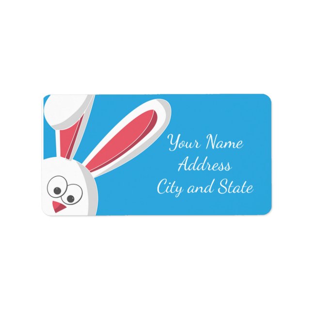 Easter Bunny Label (Front)