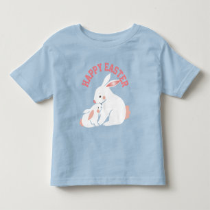 Easter Bunny Mom and Baby Toddler T-shirt