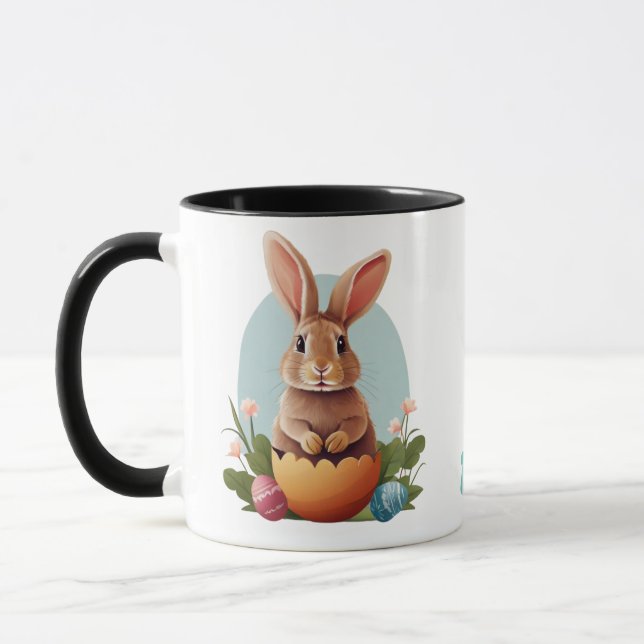 Easter bunny mug (Left)