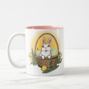 Easter Bunny Mug Coffee Cup Festive Bunny Cup