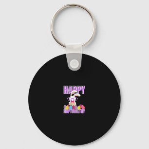Easter Bunny Optometry Group Optometrists Optician Keychain