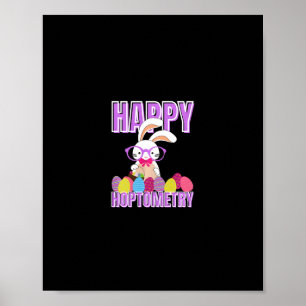 Easter Bunny Optometry Group Optometrists Optician Poster