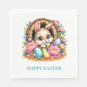 Easter Bunny Paper Napkins