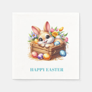 Easter Bunny Paper Napkins