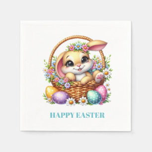 Easter Bunny Paper Napkins