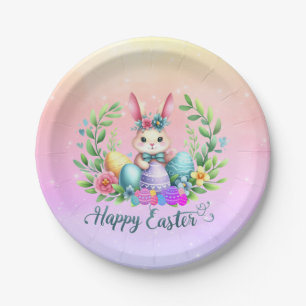 Easter Bunny  Paper Plate