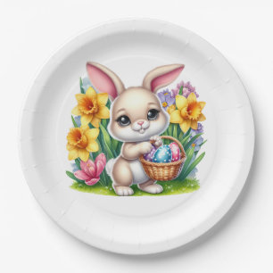 Easter Bunny  Paper Plate